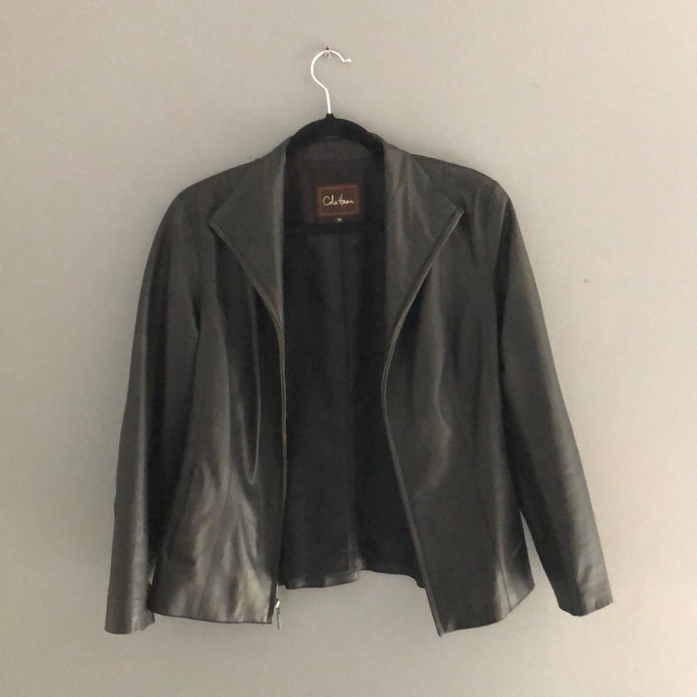 Leather jacket